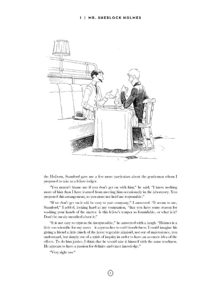 The First Adventure of Sherlock Holmes: A Study in Scarlet