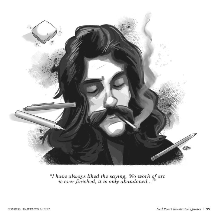 Neil Peart: The Illustrated Quotes