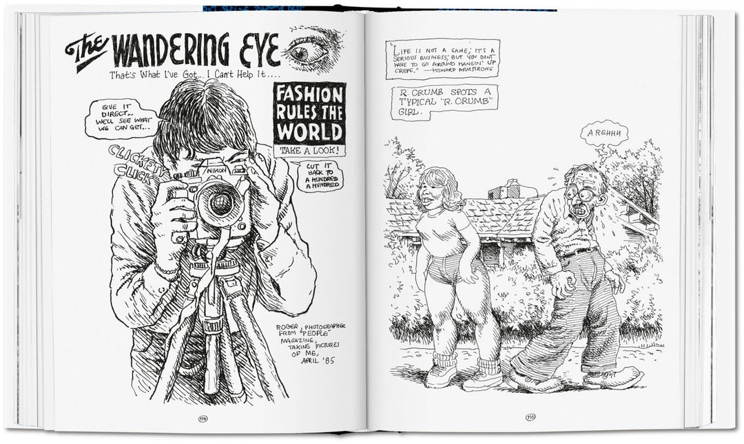 Robert Crumb Sketchbook Vol. 4 1982-1989