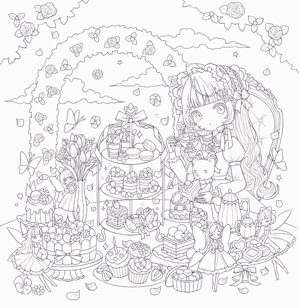Romantic Gothic: The London Sirosaki Coloring Book