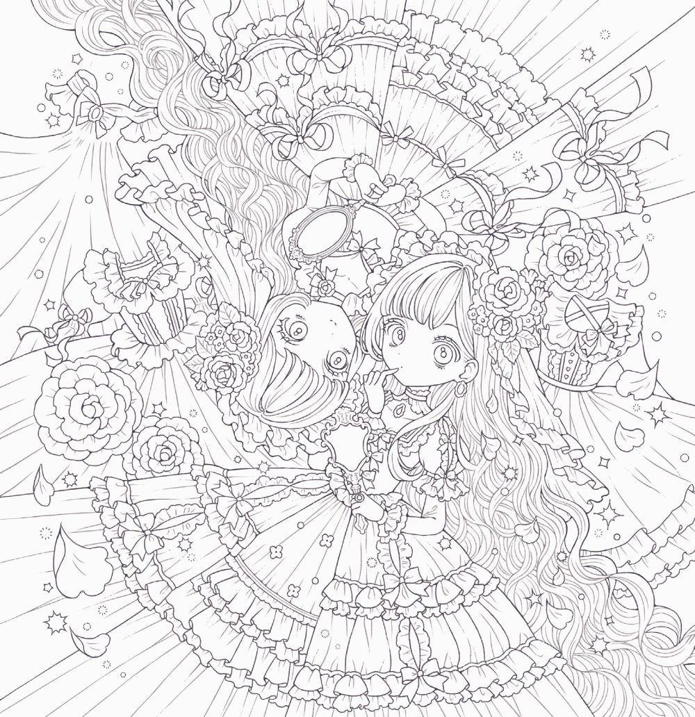 Romantic Gothic: The London Sirosaki Coloring Book