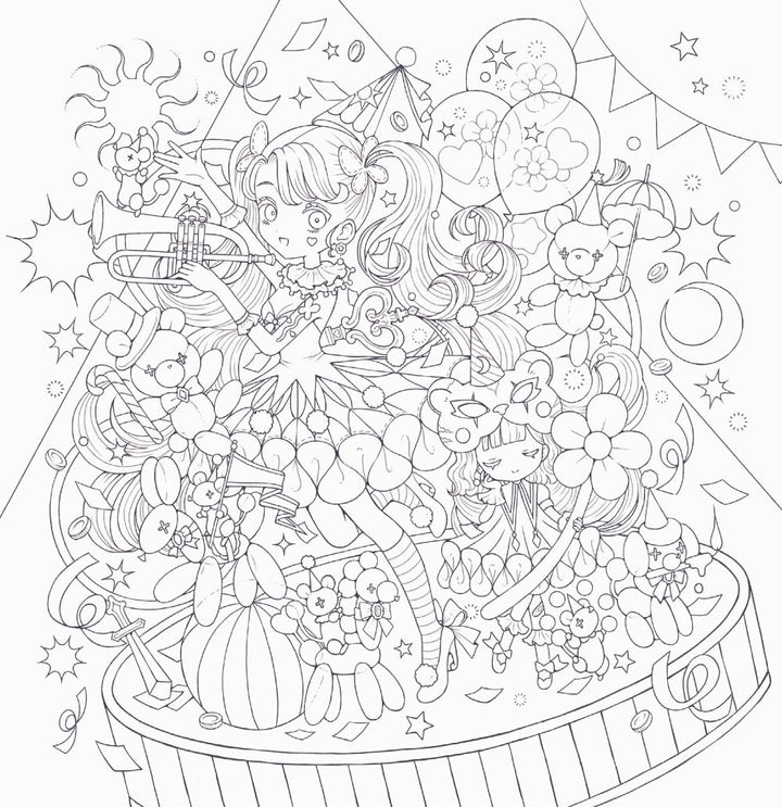 Romantic Gothic: The London Sirosaki Coloring Book