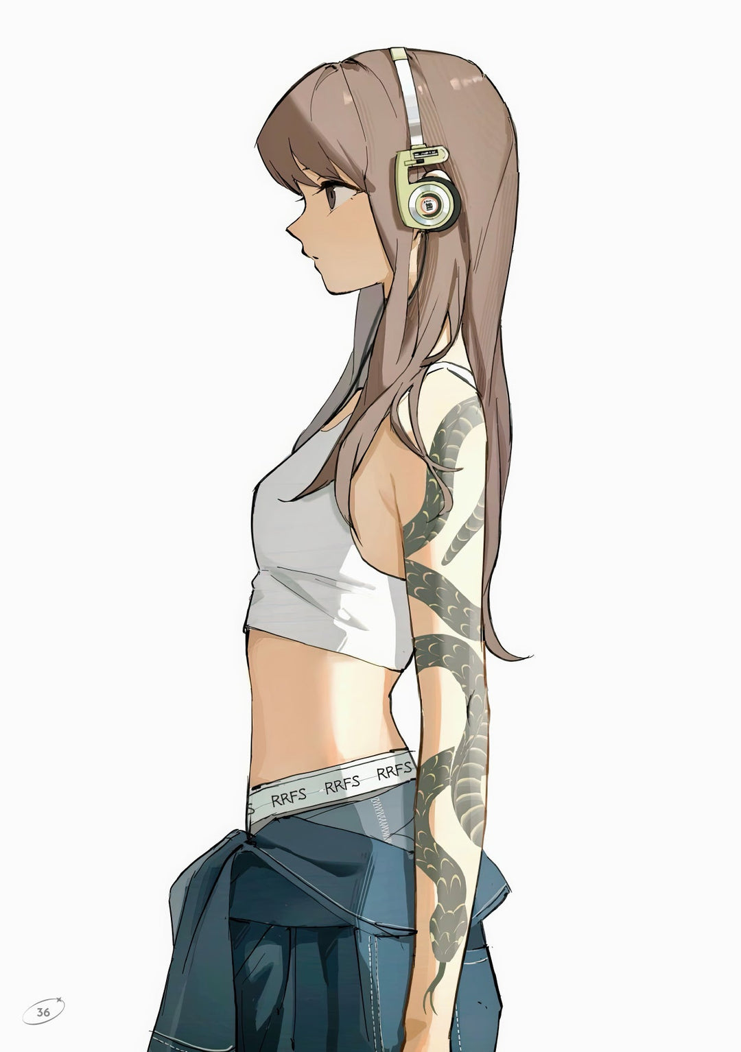 Yukina Artworks & Fashion Sketches