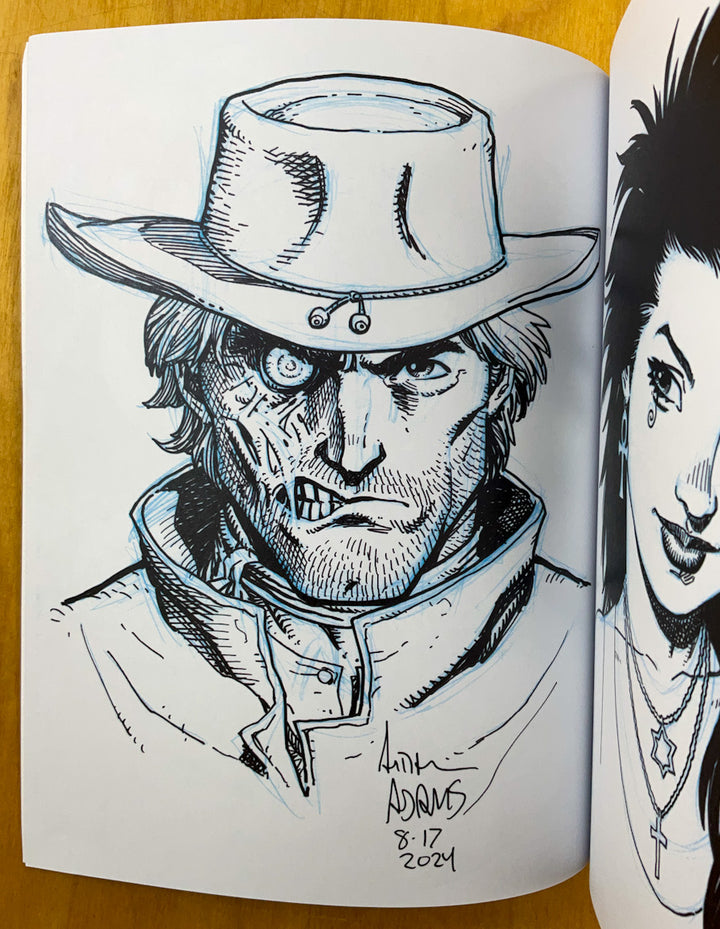Arthur Adams 2025 Sketchbook - Signed & Numbered Foil Stamped Edition