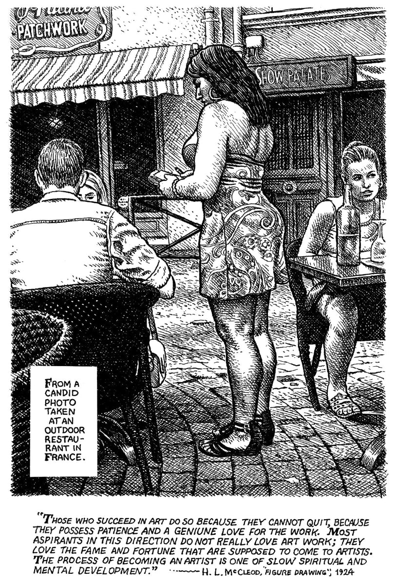 Art & Beauty: Drawings by R. Crumb