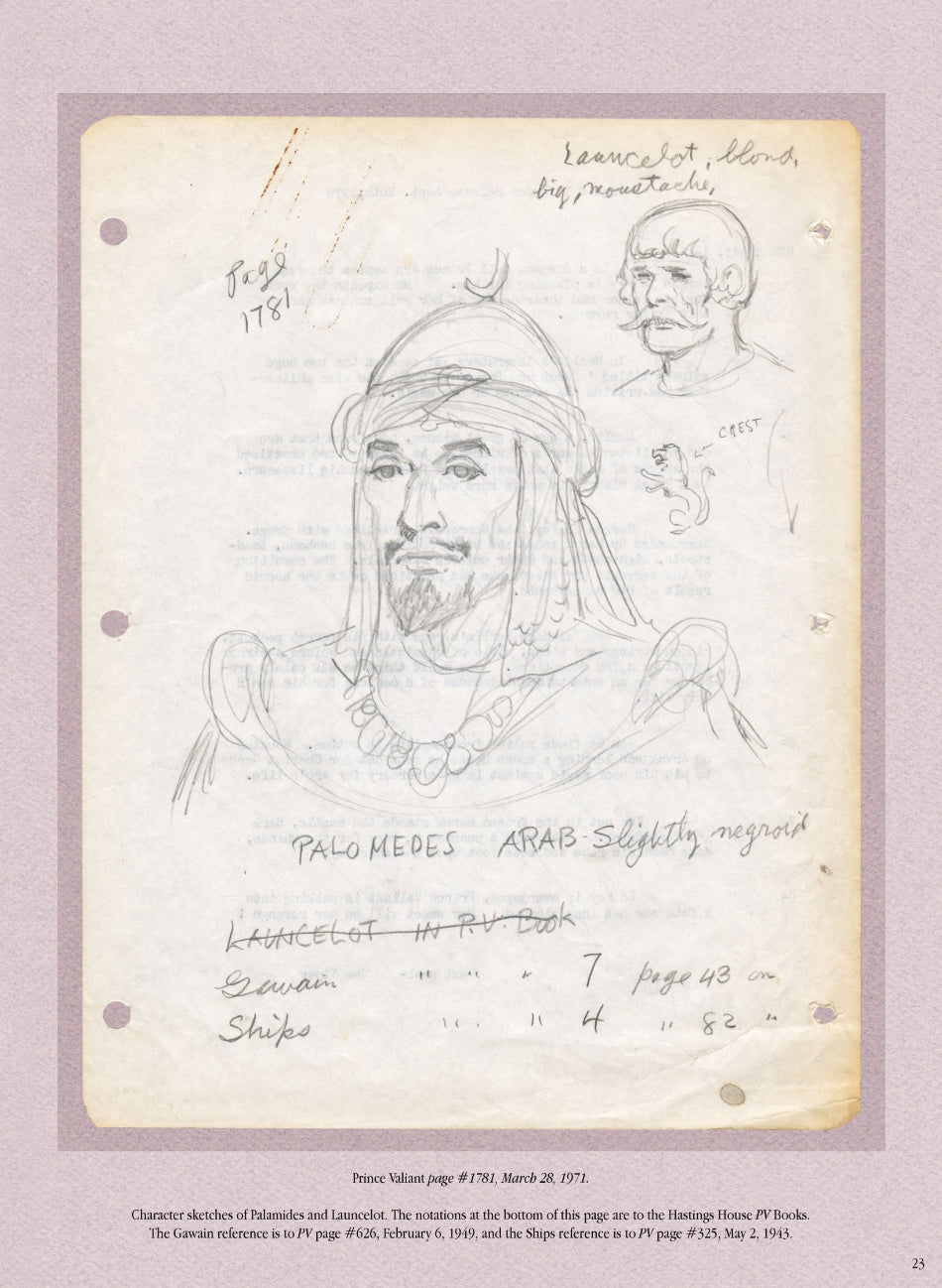 Hal Foster's Prince Valiant Sketchbooks: An Illustrated Memoir, Vol. 1
