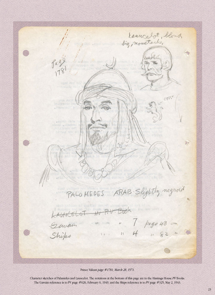Hal Foster's Prince Valiant Sketchbooks: An Illustrated Memoir, Vol. 1