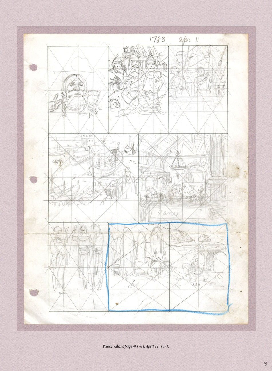 Hal Foster's Prince Valiant Sketchbooks: An Illustrated Memoir, Vol. 1