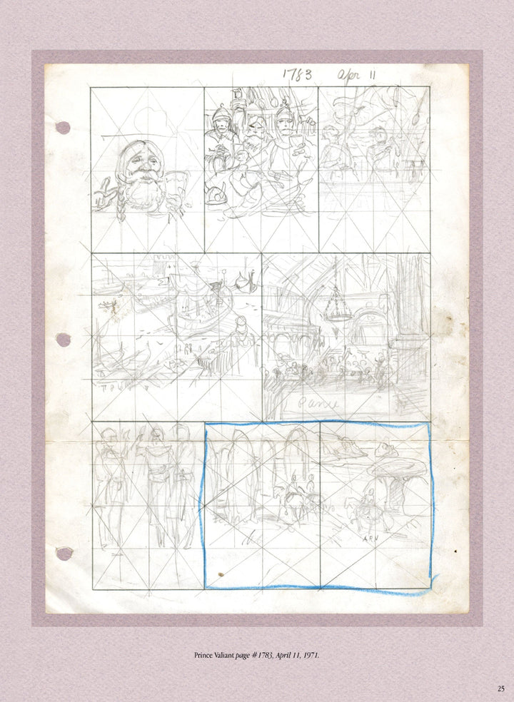 Hal Foster's Prince Valiant Sketchbooks: An Illustrated Memoir, Vol. 1