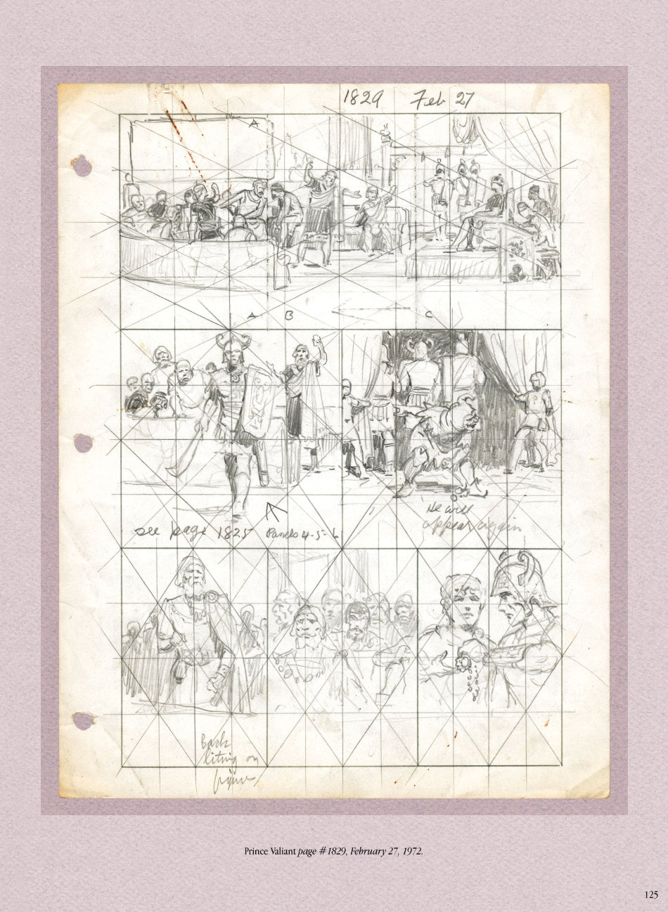 Hal Foster's Prince Valiant Sketchbooks: An Illustrated Memoir, Vol. 1