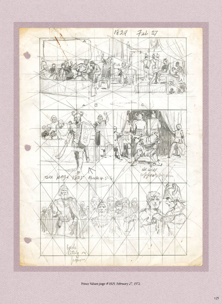 Hal Foster's Prince Valiant Sketchbooks: An Illustrated Memoir, Vol. 1