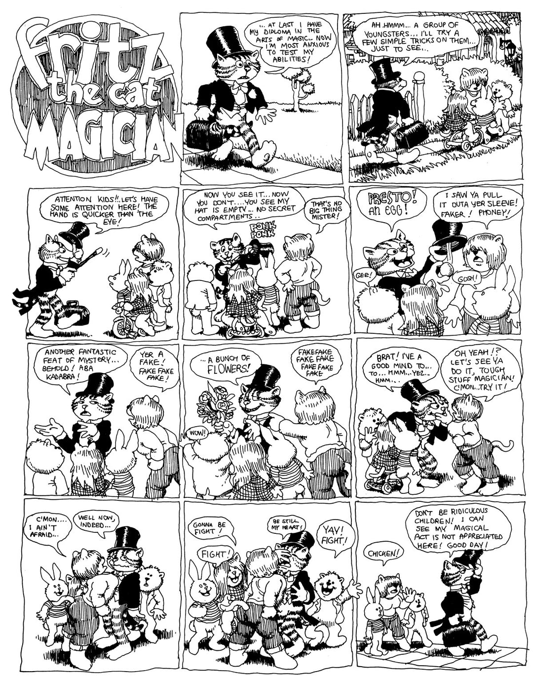 The Life and Death of Fritz the Cat