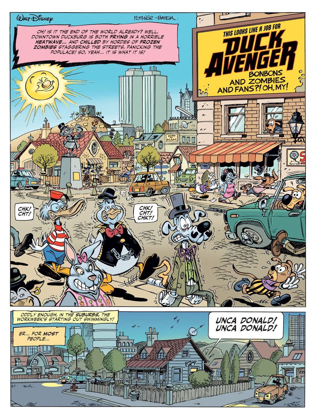 Walt Disney's Donald Duck: This Looks Like a Job for Duck Avenger!