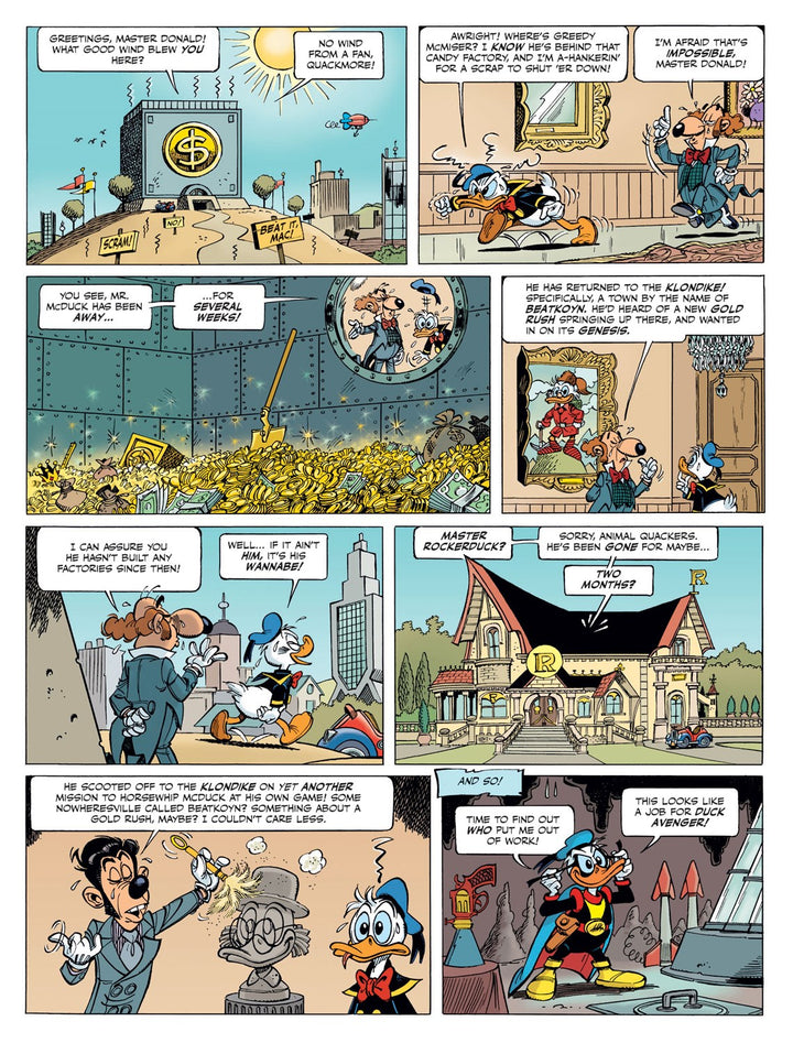 Walt Disney's Donald Duck: This Looks Like a Job for Duck Avenger!