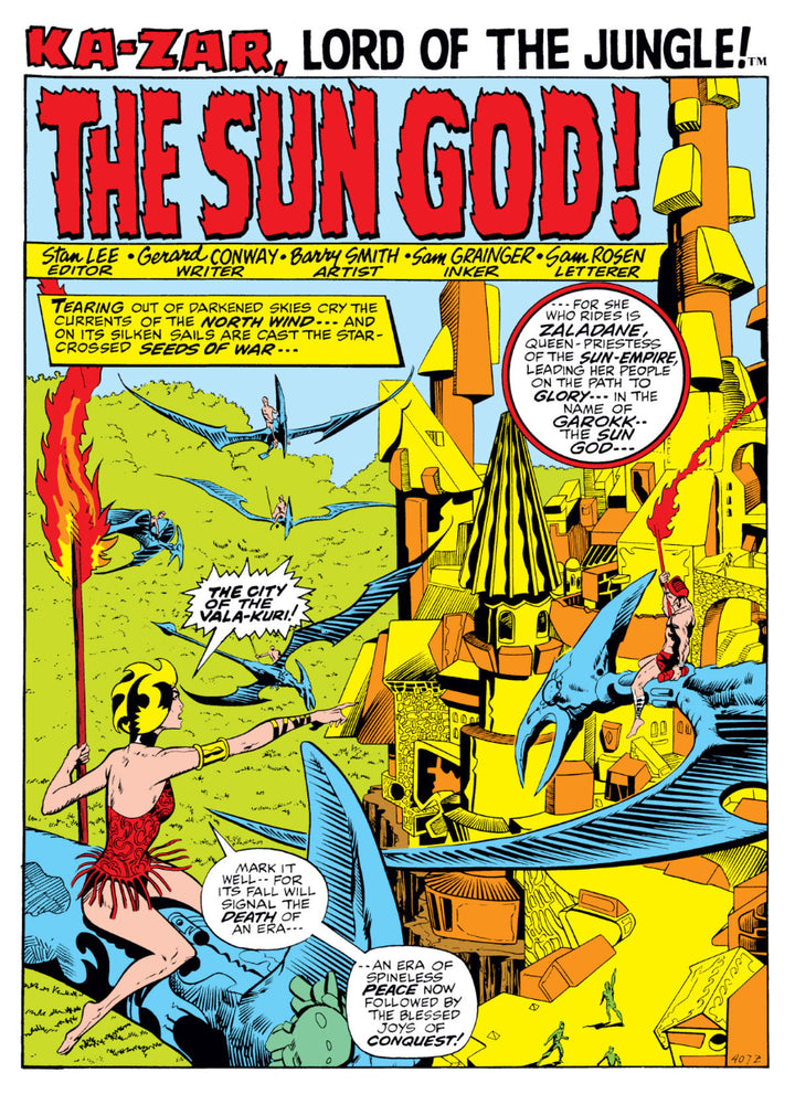 The Marvel Creator Collection No. 1: "Back to the Savage Land" Barry Windsor-Smith at Marvel Vol. 1