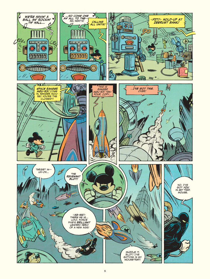 Walt Disney's Mickey Mouse Versus the Mouseton Society of Evil - Disney / Glénat