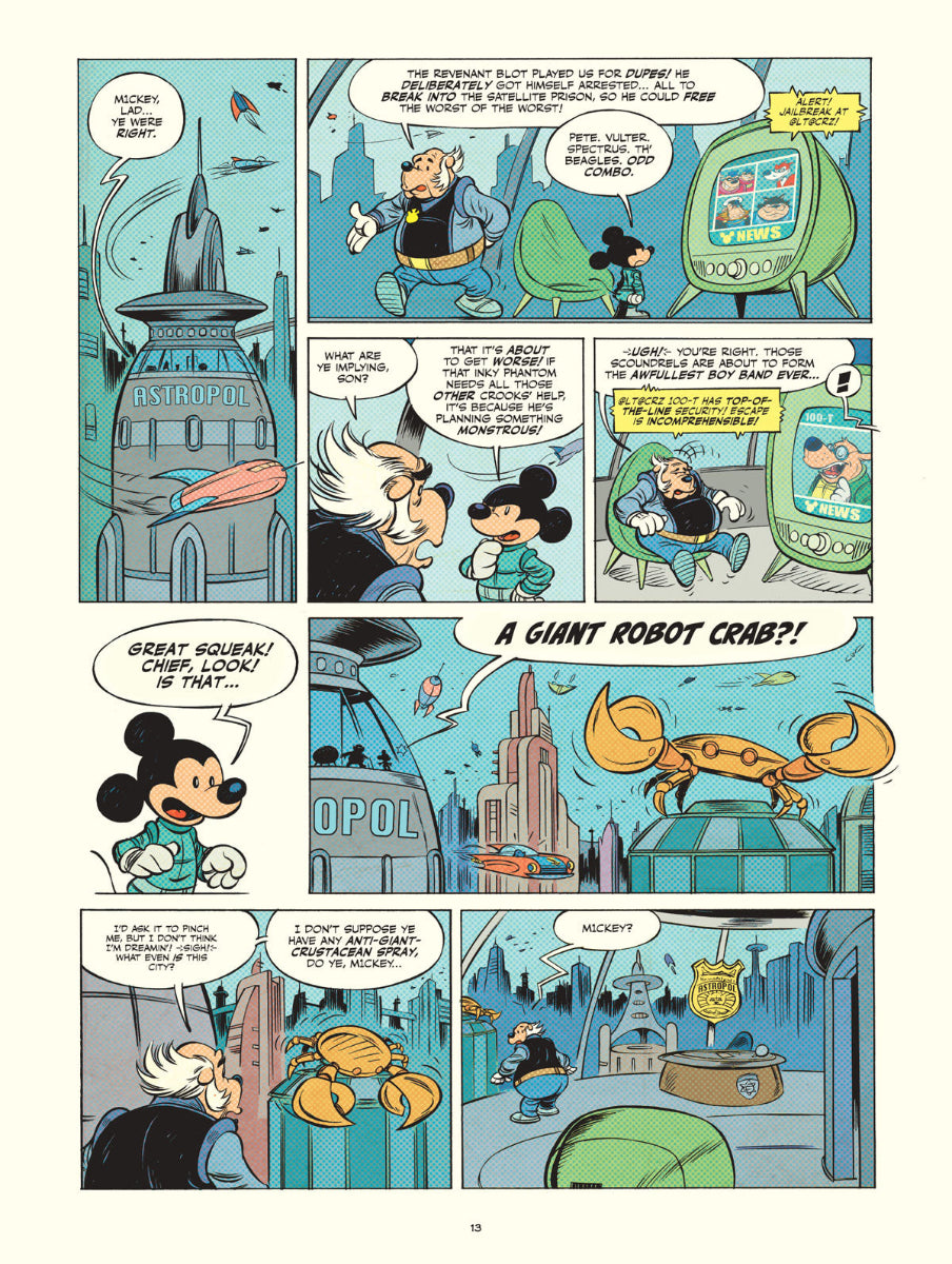 Walt Disney's Mickey Mouse Versus the Mouseton Society of Evil - Disney / Glénat
