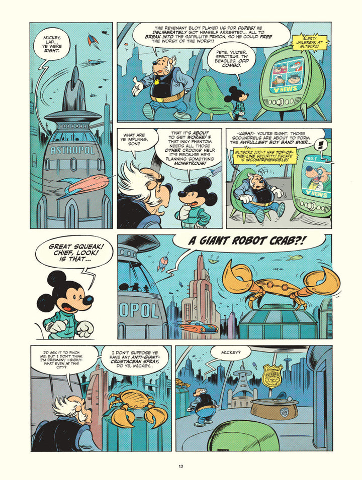 Walt Disney's Mickey Mouse Versus the Mouseton Society of Evil - Disney / Glénat