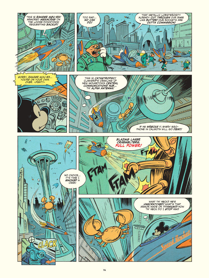 Walt Disney's Mickey Mouse Versus the Mouseton Society of Evil - Disney / Glénat