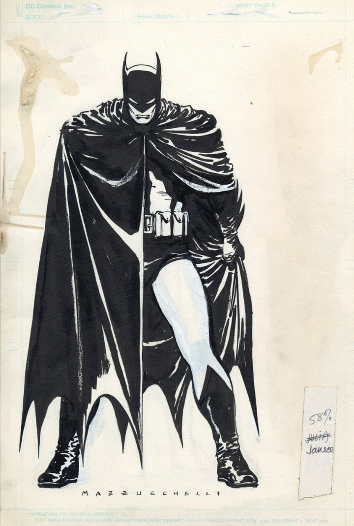 David Mazzucchelli's Batman Year One Artist's Edition