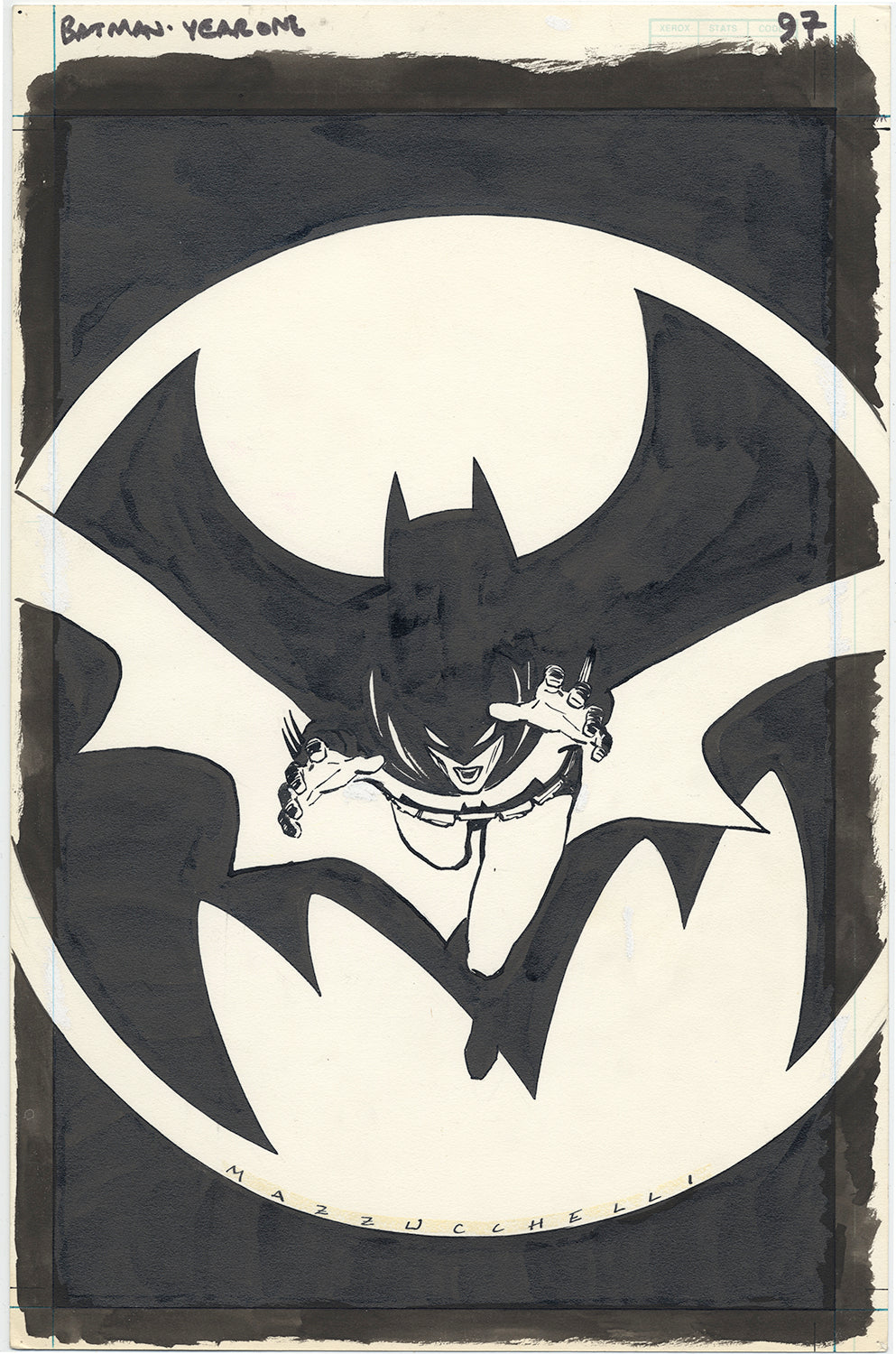 David Mazzucchelli's Batman Year One Artist's Edition