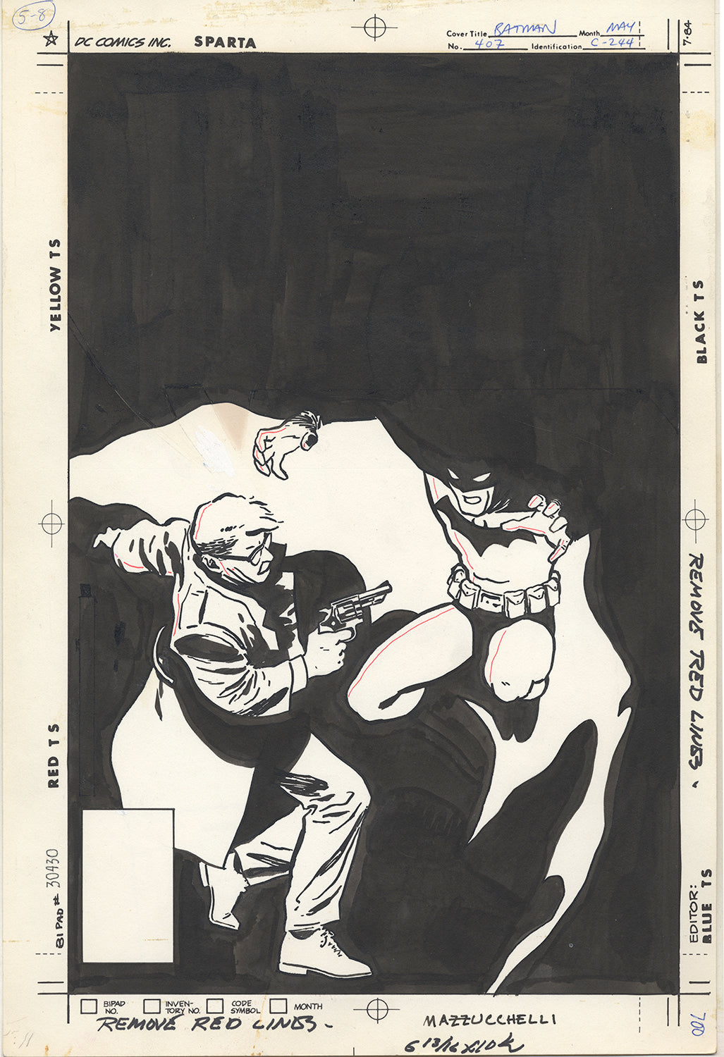 David Mazzucchelli's Batman Year One Artist's Edition