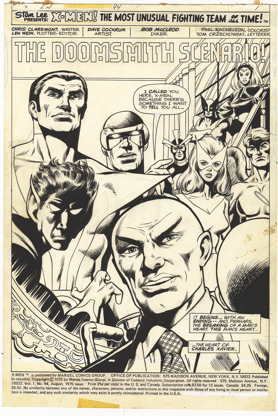 Dave Cockrum's X-Men Artist's Edition