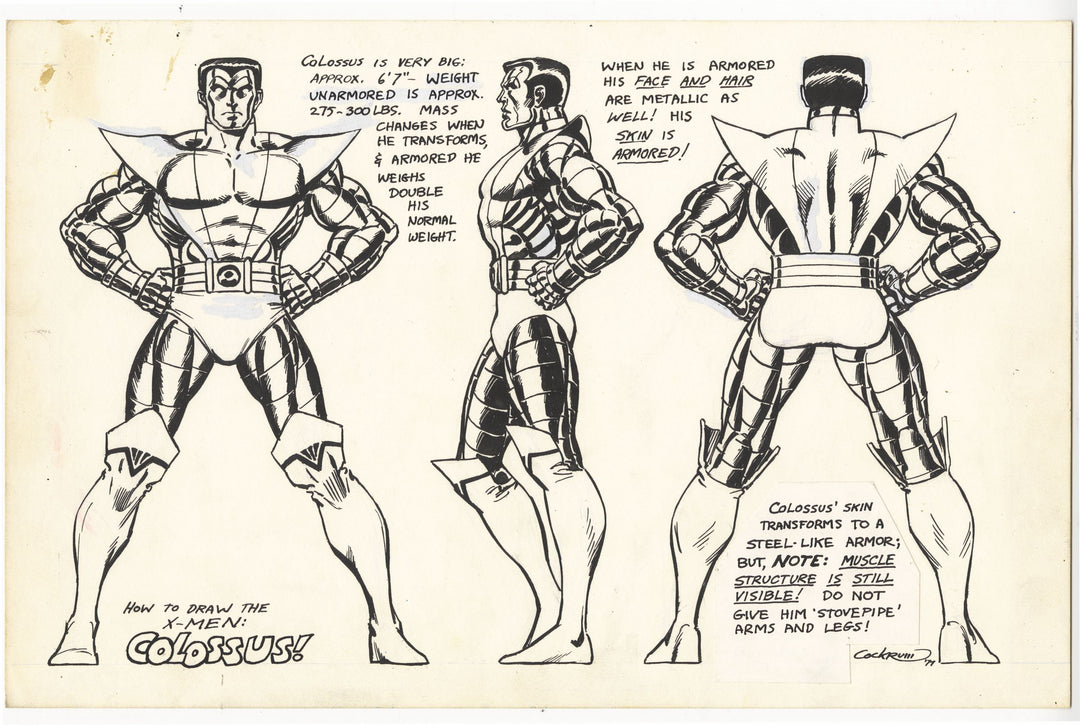 Dave Cockrum's X-Men Artist's Edition