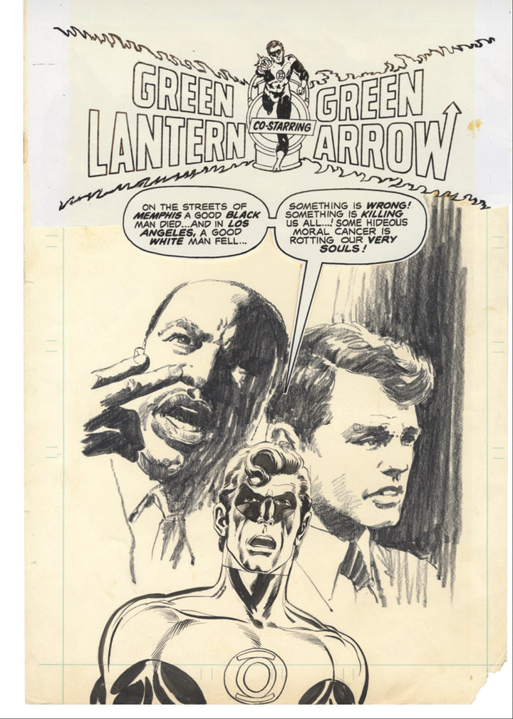 Neal Adams' DC Classics Artist's Edition Cover B (Green Lantern Cover)