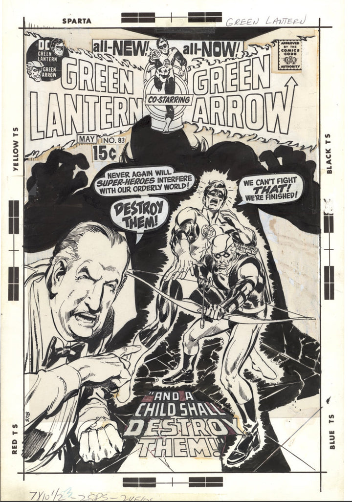 Neal Adams' DC Classics Artist's Edition Cover B (Green Lantern Cover)