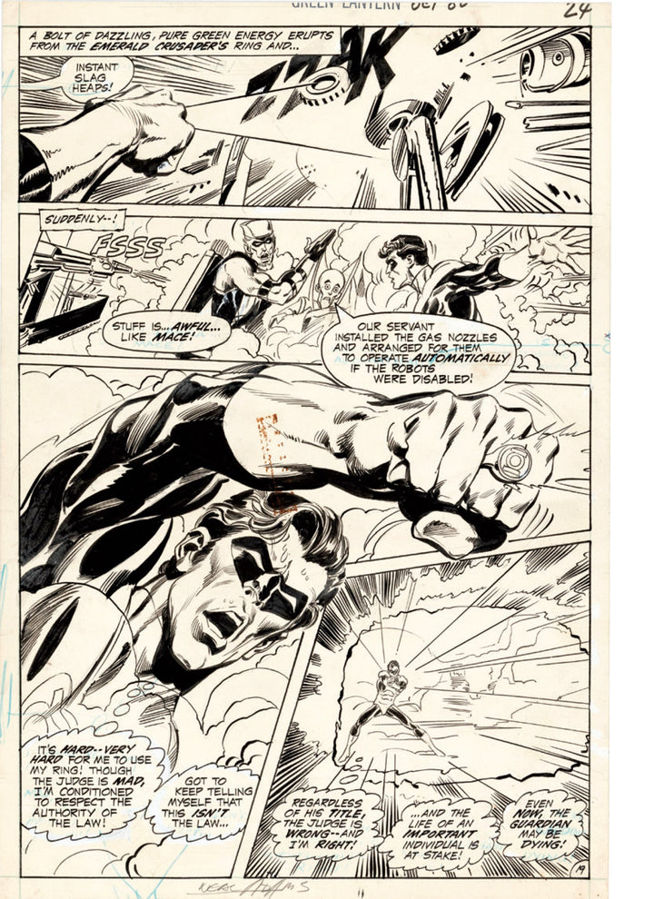 Neal Adams' DC Classics Artist's Edition Cover B (Green Lantern Cover)