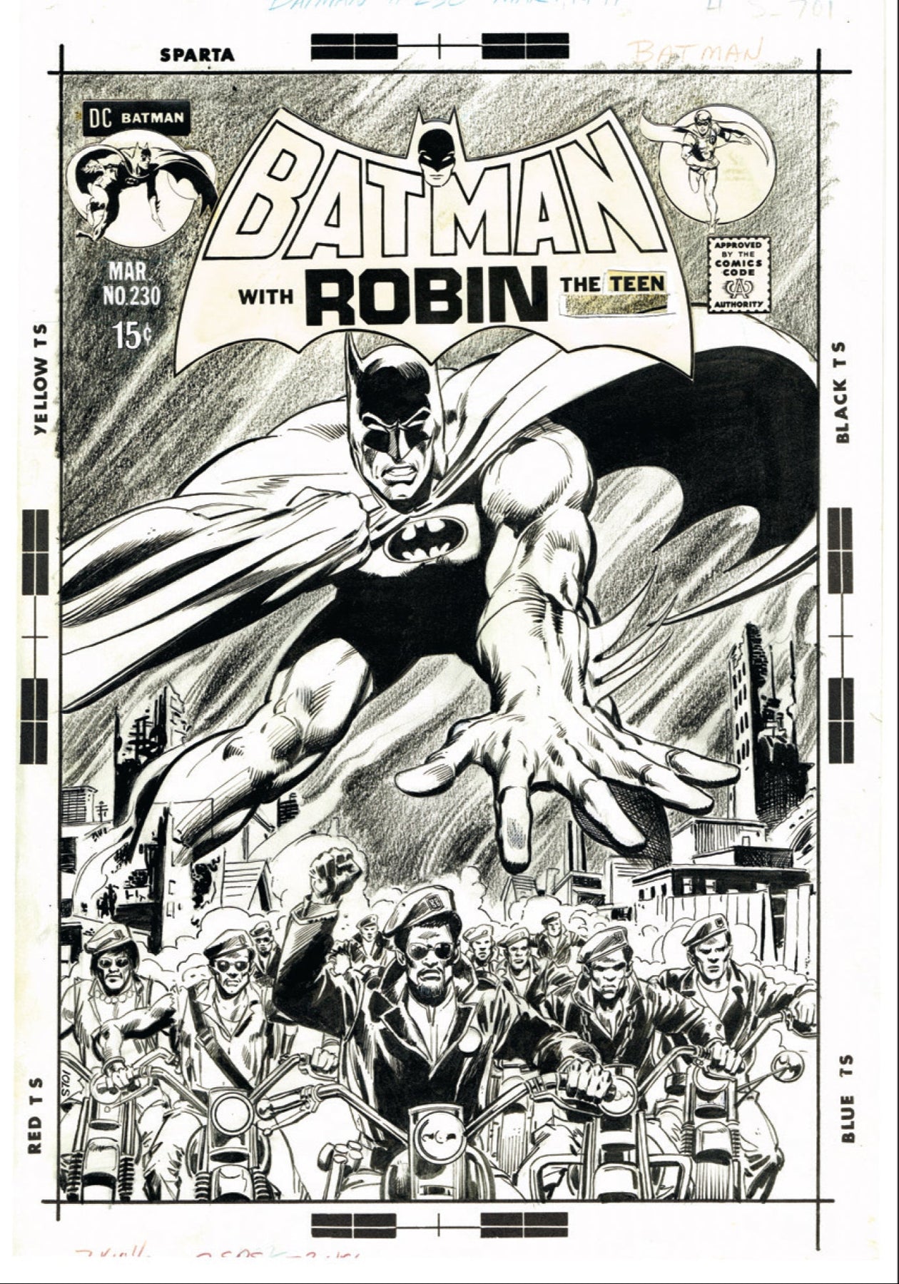 Stuart Rutledge Dc Neal Adams' DC Classics Artist's Edition Cover A (Batman Cover ...