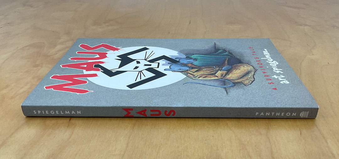 Maus (1986) Pristine First Printing Inscribed with a Drawing