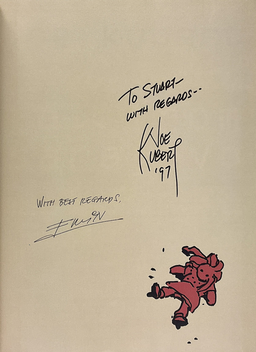 Fax From Sarajevo - Hardcover First Signed with a Drawing