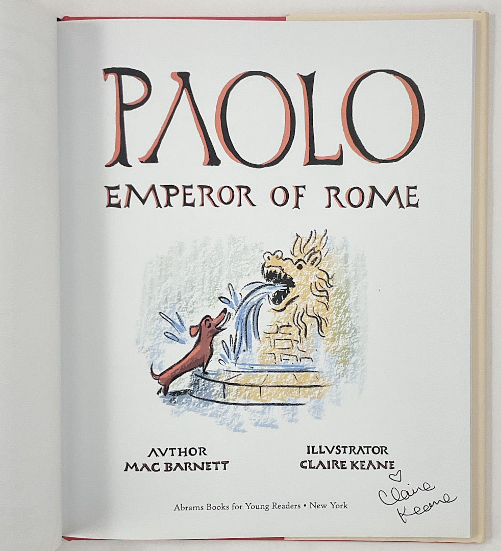 Paolo, Emperor of Rome - Signed by Claire Keane