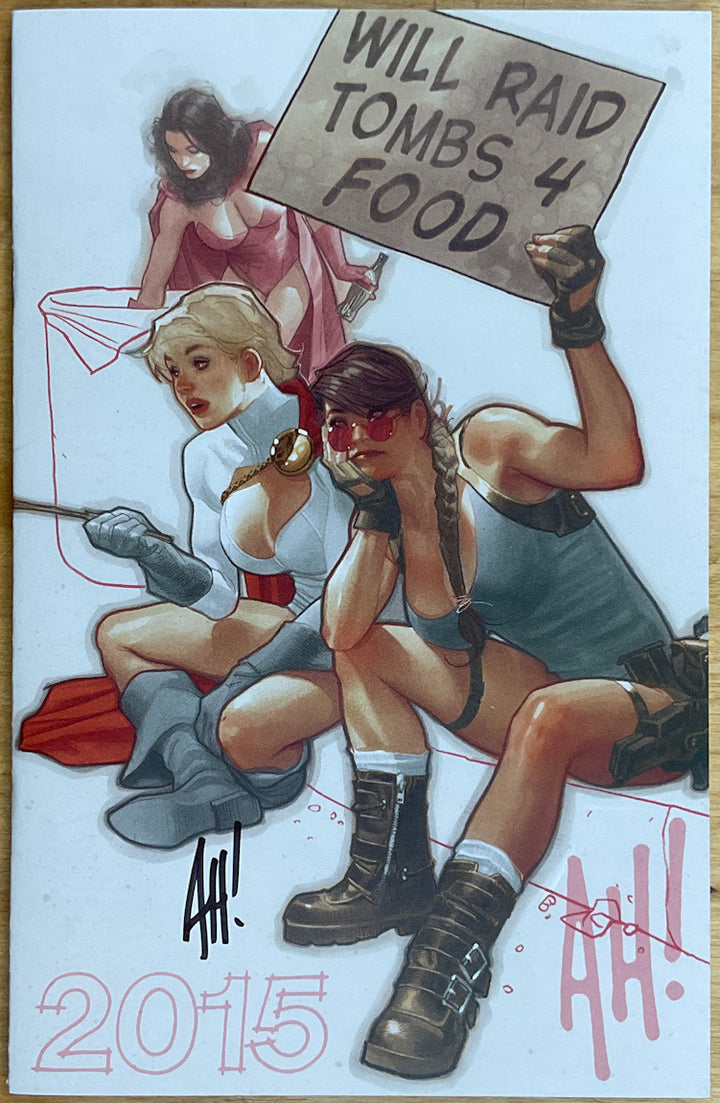 Will Raid Tombs 4 Food: 2015 Sketchbook - Signed