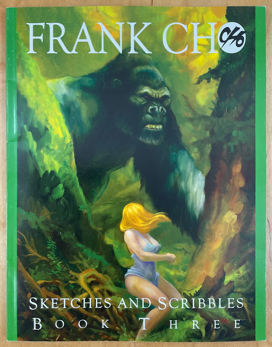 Frank Cho - Sketches and Scribbles, Book 3 - Signed & Numbered