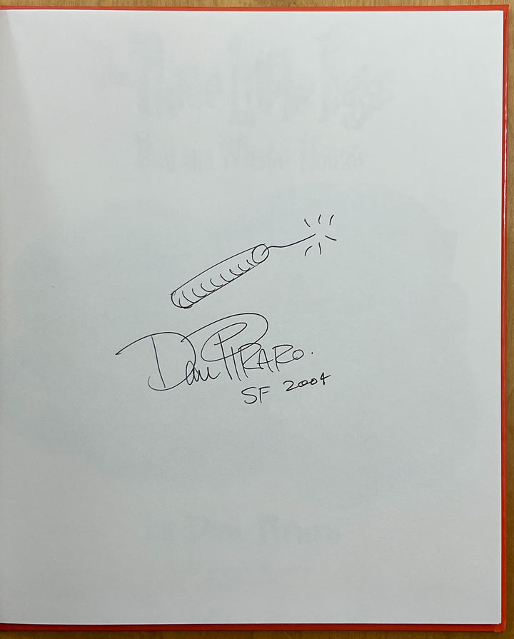 The Three Little Pigs Buy The White House (2004) Signed with a Drawing
