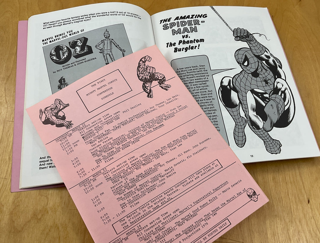 Mighty Marvel Comic Convention Program Book