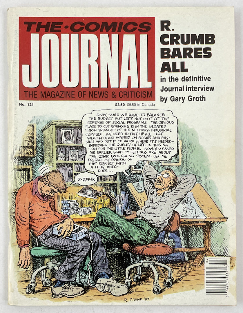 The Comics Journal #121 - Robert Crumb