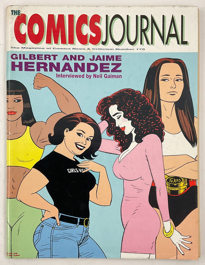 The Comics Journal #178 - Jaime & Gilbert Hernandez Interview