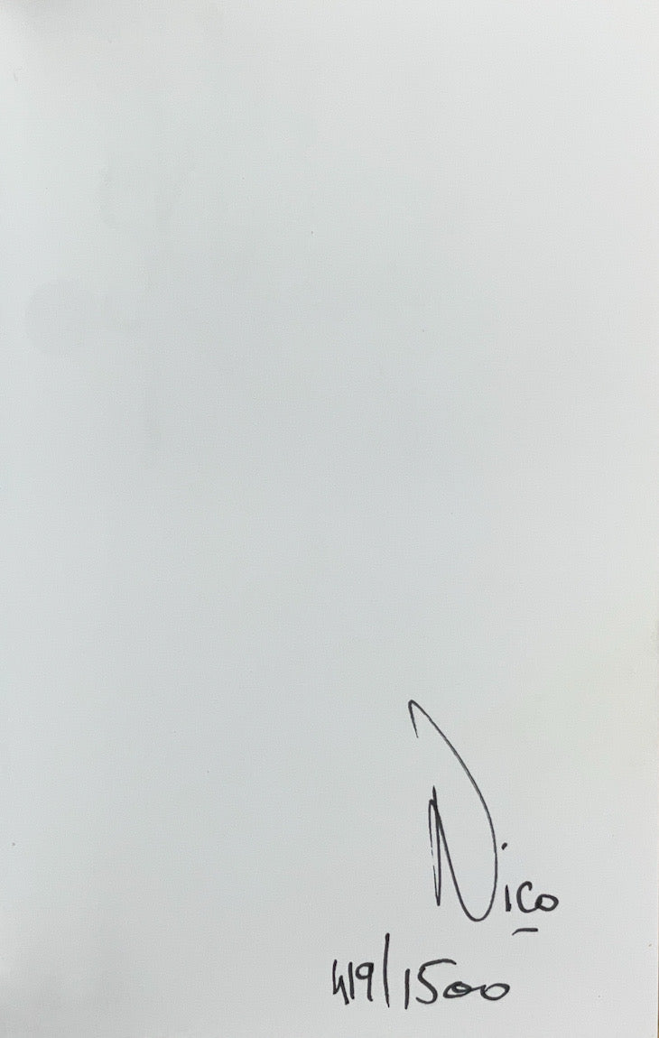 Nico Marlet Sketchbook - Signed & Numbered