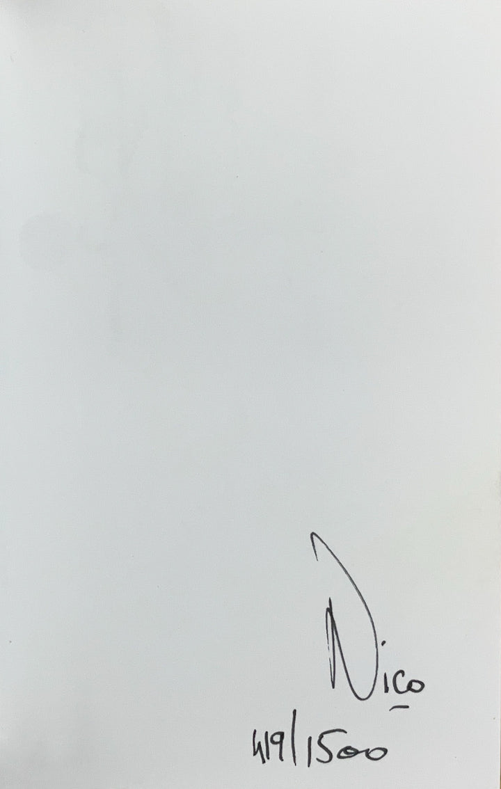 Nico Marlet Sketchbook - Signed & Numbered