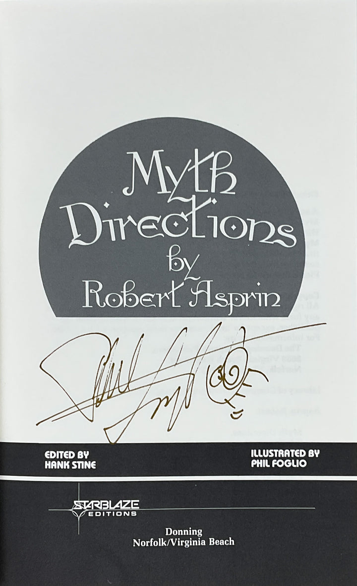 Myth Directions - Signed
