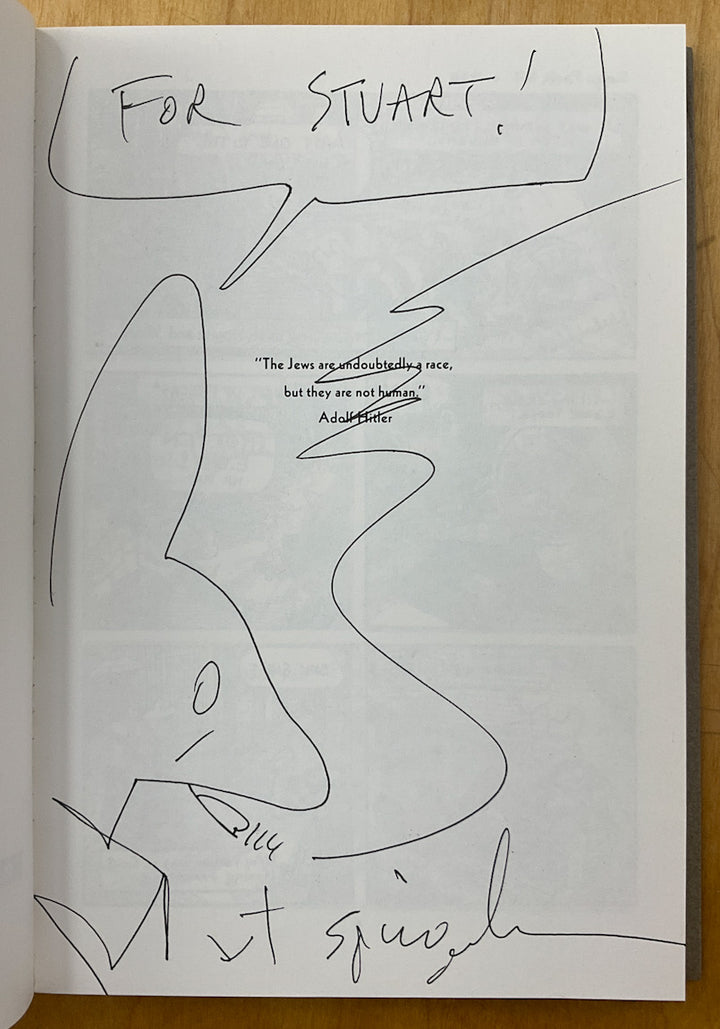 Maus (1986) Pristine First Printing Inscribed with a Drawing