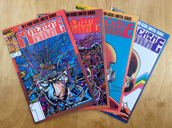 Machine Man #1-4 - Complete Set