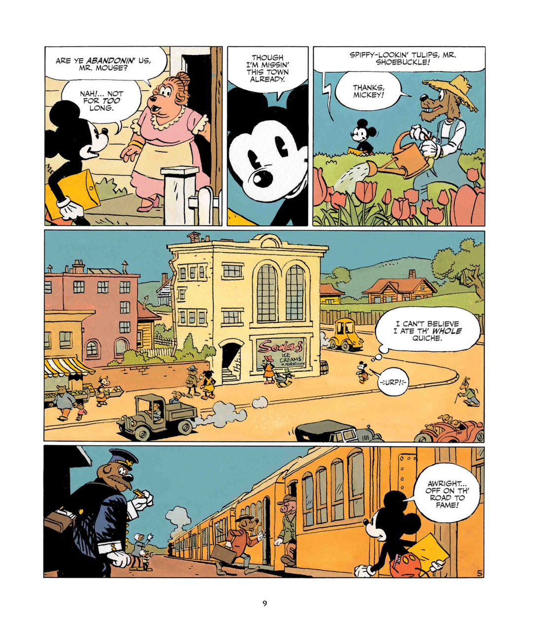 Mysterious Melody, or How Mickey Met Minnie