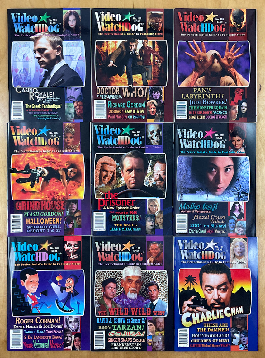 Video Watchdog Lot - 134 issues