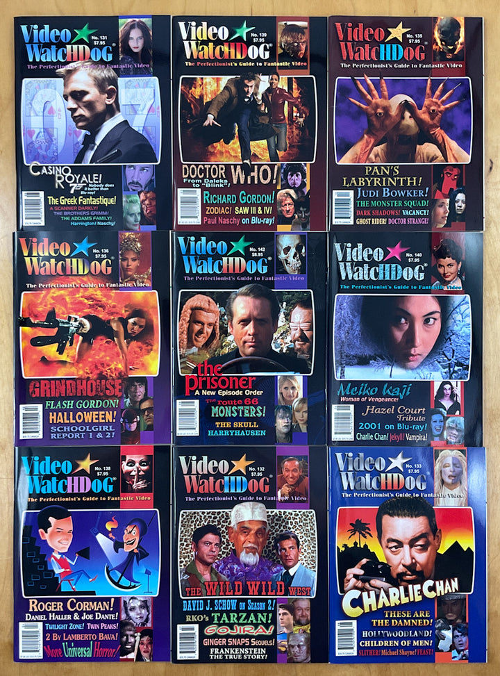 Video Watchdog Lot - 134 issues