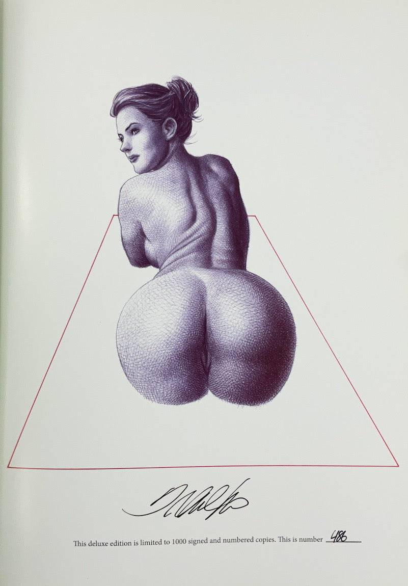 Drawing Beautiful Women: The Frank Cho Method - Hardcover Deluxe Edition - Signed & Numbered